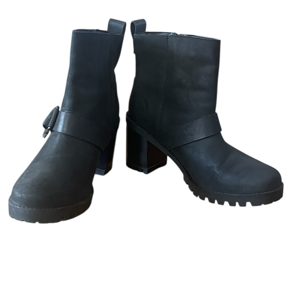 UGG “Fern” Moto waterproof buckle boots. Size 9 GUC - Picture 8 of 13